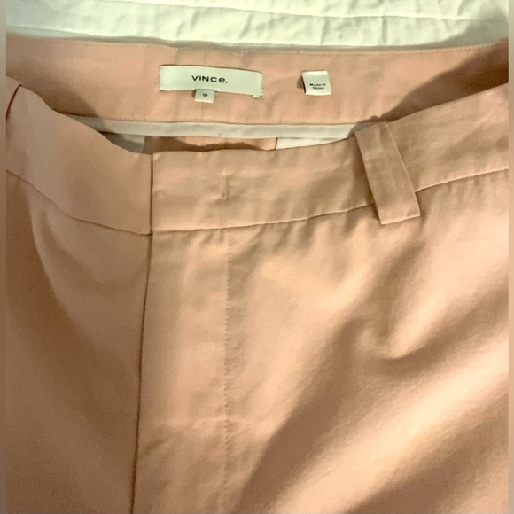 NWOT-VINCE. Washed Cotton Crop Pant-Sz 10 - Picture 5 of 12